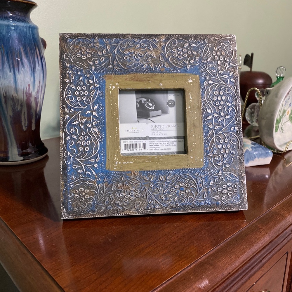 Threshold shabby chic floral frame